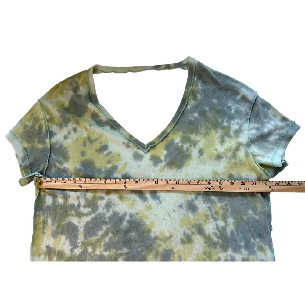 Outer Banks Netflix Wardrobe Free People All Mine Tie Dye Tee Tshirt NWT XS